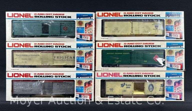 (6) Lionel Reefers, with Original Boxes image