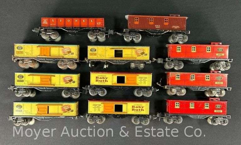 (11) Lionel Tin Plate Freight Cars image