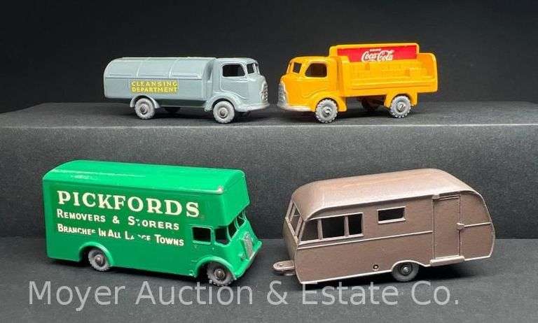 (4) Lesney Matchbox, No. 23, 37, 38 and 46 image