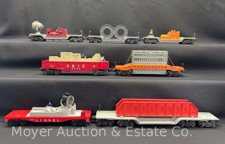 (7) Lionel Specialty Flat Cars and Gondola image