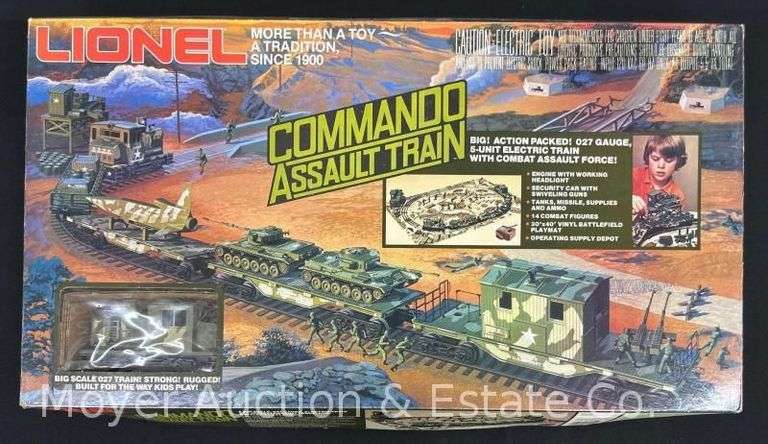 Lionel Commando Assault Train Set, No. 1355, with Original Box image