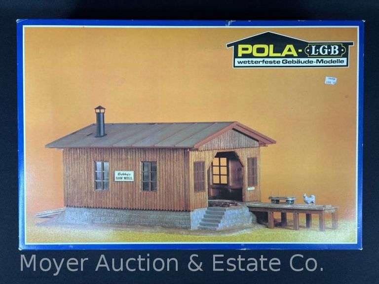 Pola-LGB G Scale No. 936 Saw Mill Building Kit, with Original Box image