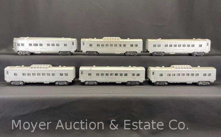(6) Lionel Lines Passenger Cars, No. (3) 2432, 2434, 2435 and 2436 image