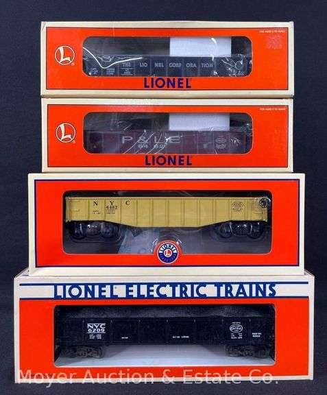 (4) Lionel Gondola Cars, with Original Boxes image