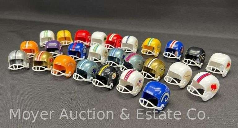 (26) Original NFL Mini Collectors Helmets, 13 AFC/13NFC image
