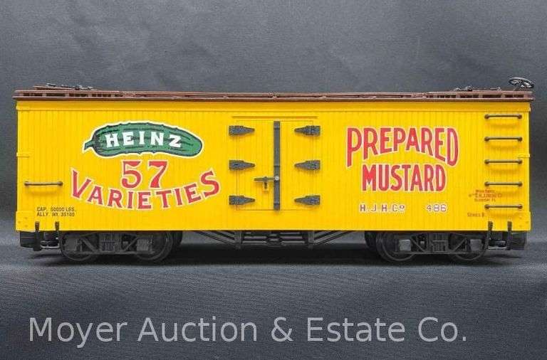 Heinz Mustard G Scale Box Car, Unmarked image
