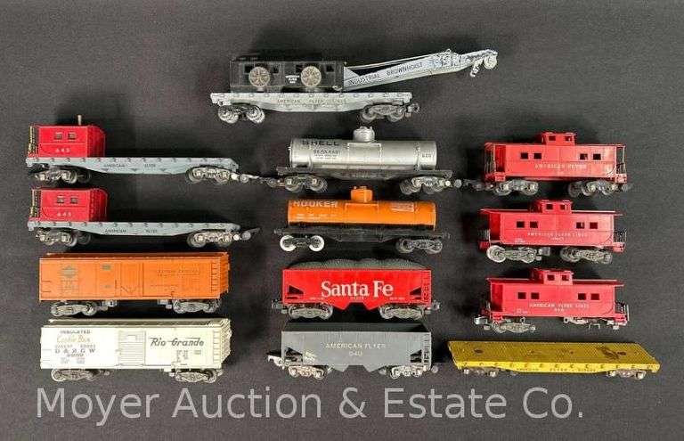 (13) Asst. S-Gauge Freight Cars image
