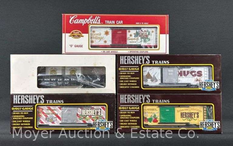 (5) K-Line Freight Cars, with Boxes image