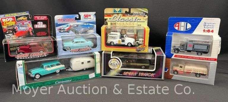 (8) New Die-Cast Vehicles, with Original Boxes image
