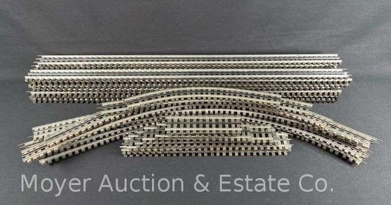 Group of Asst. O Gauge Track, Wood Ties, Includes (18) 36" Straight Track Pieces image