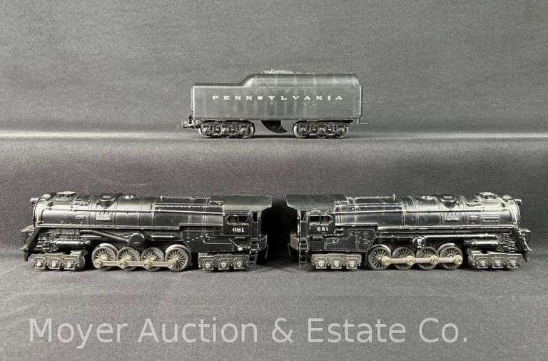 (2) Lionel No. 681 Steam Turbine Locomotives, with (1) 2671W Tender image
