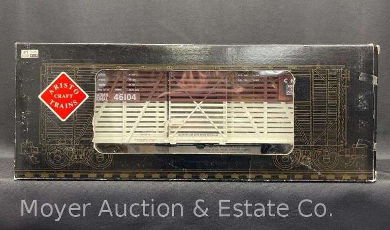 Aristo-Craft Canadian National Stock Car, No. 46104, 1:29 Scale/#1Gauge, with Original Box image