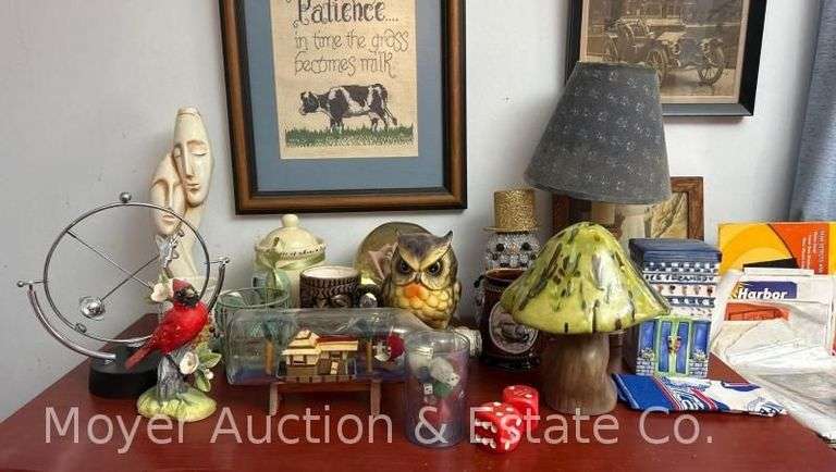 Group of Decorative, Figures, Flowers, Etc. image