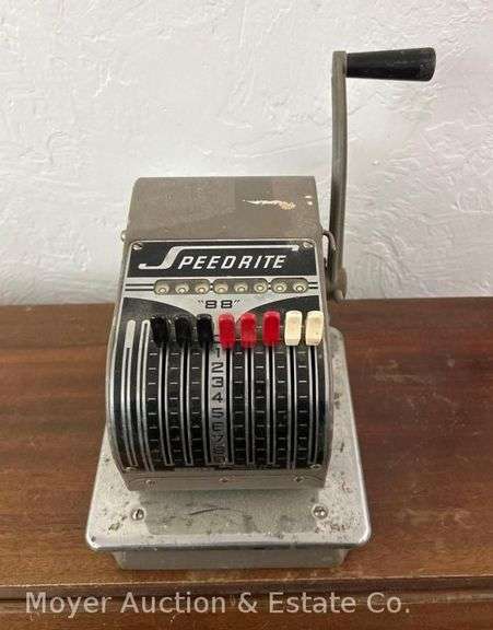 Vintage Speedrite Check Writer image