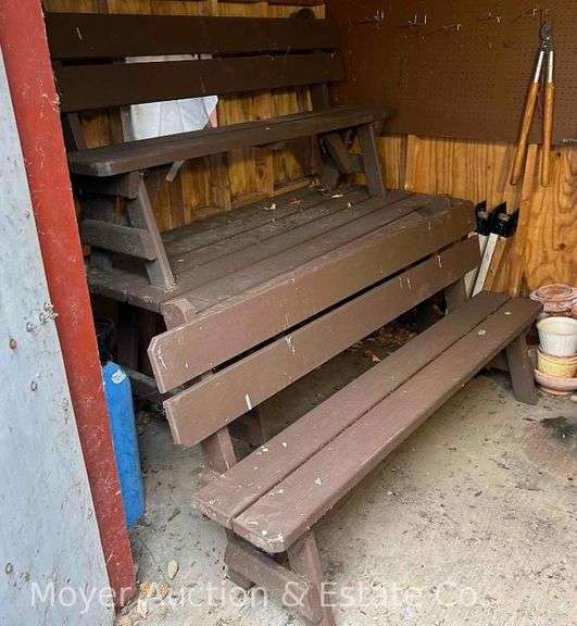 Picnic Table with 2 Benches, 72"w image