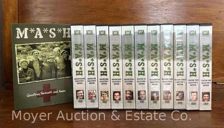 Group of MASH DVDs, Seasons 1-11 image
