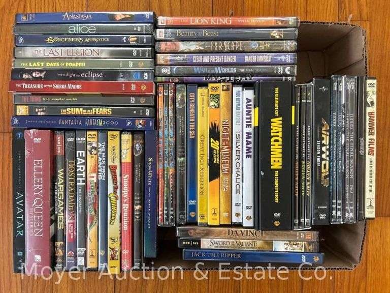 Group of 50 DVDs image