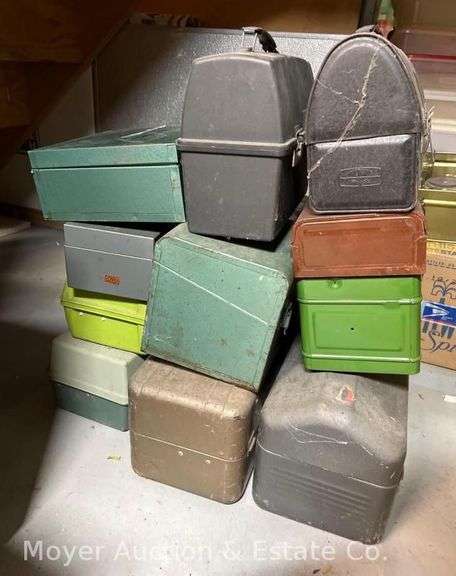 Group of Metal Tool Boxes and Other Cases image