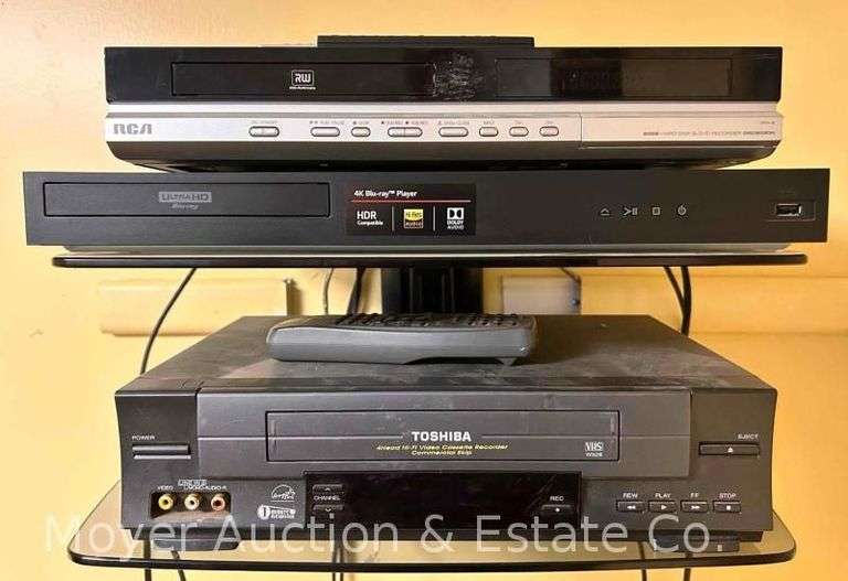 DVD, Blu-Ray and VHS Players image