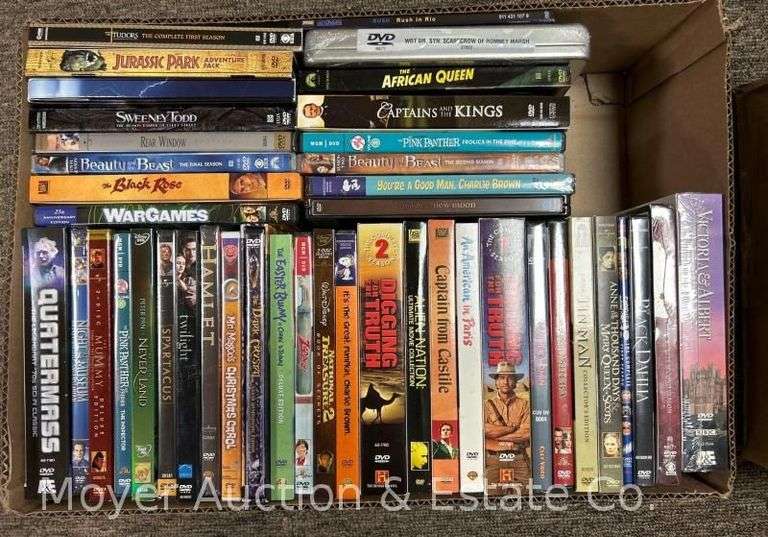 Group of (40) Asst. Movie DVD's image