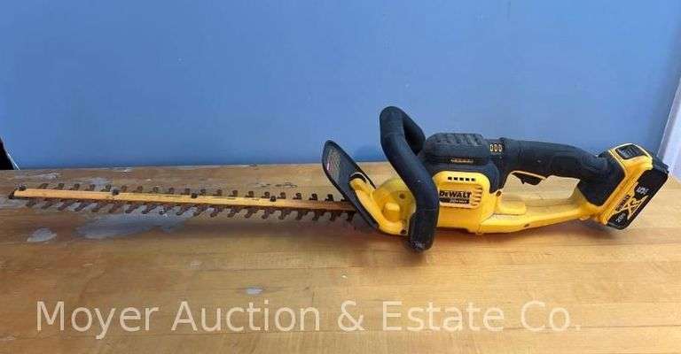DeWalt 20v Hedge Trimmer, See Photos for Condition image
