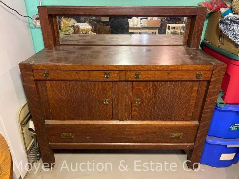 Mission Serving Buffet, 54"x23"x53"h image