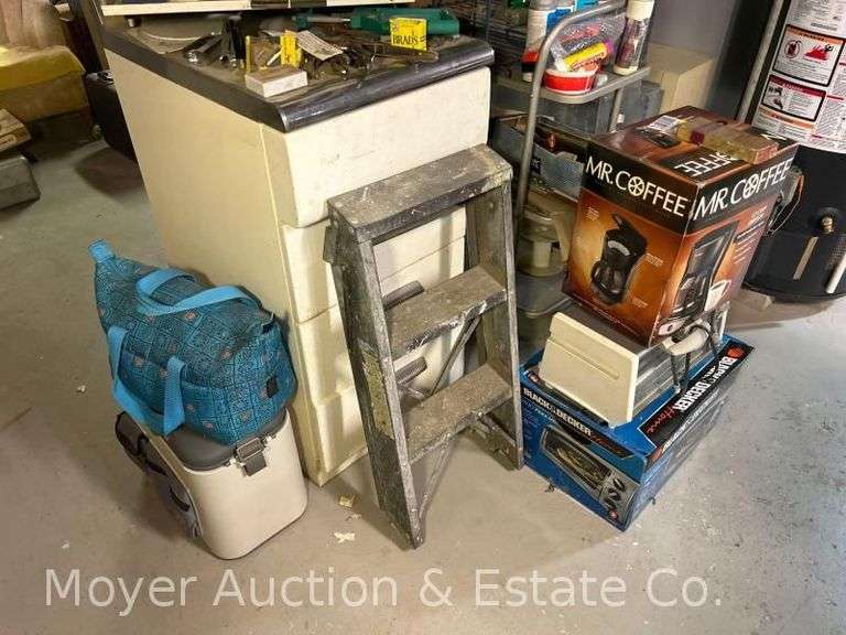 Group of Household, Coolers, Tools, Small Appliances, Etc. image