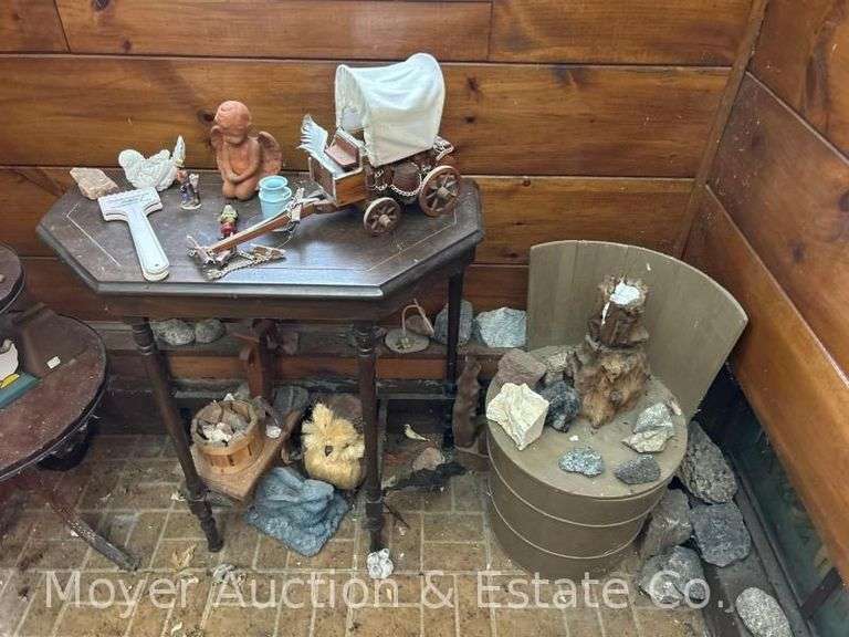 Group of Decorative, Figures, Garden, Etc. image