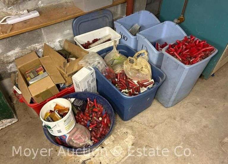 Large Group of Empty Shotshells image