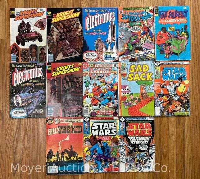 Group of Comic Books, Marvel, Star Wars, Krofft Supershow, Etc. image