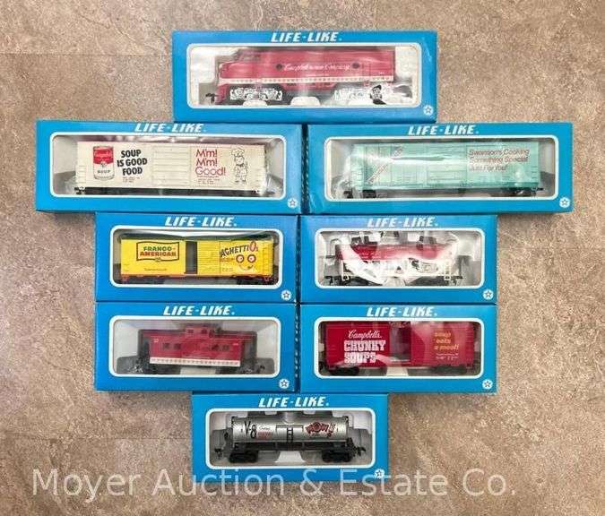 Life-Like HO Scale Freight Set, with Original Boxes image