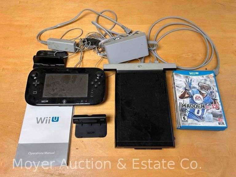 WiiU, Console, and 3 Games image