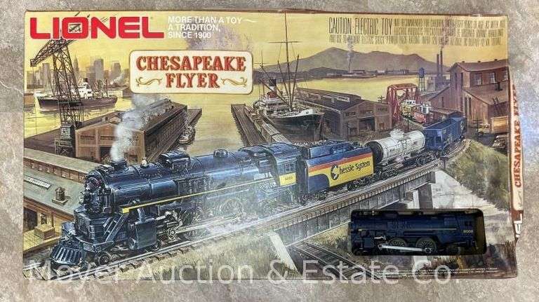 Lionel Chesapeake Flyer Train Set, No. 1052, with Original Box image