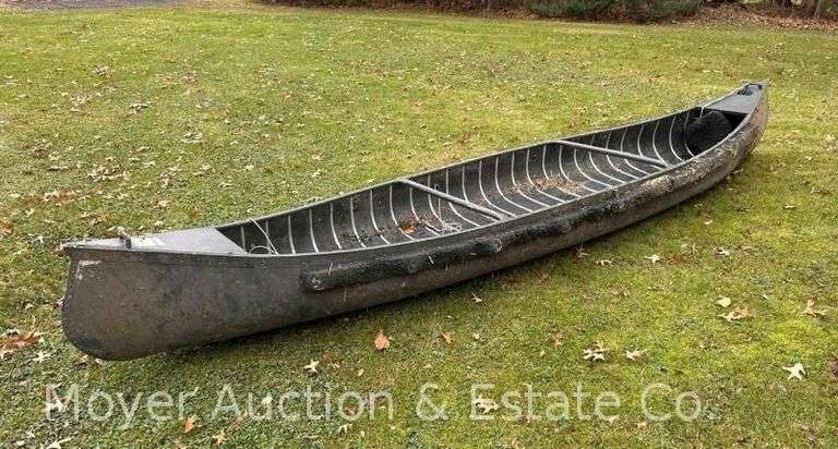 Meyers Industries Inc. Canoe, Aluminum, Model 16ft. Sportspal image