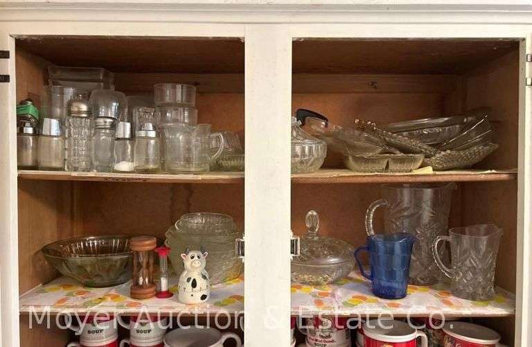 Contents of Kitchen, Dishes, Glassware, Utensils, Etc. image