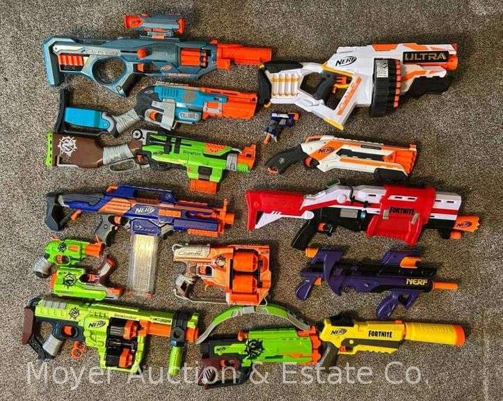 Group of Nerf Guns image