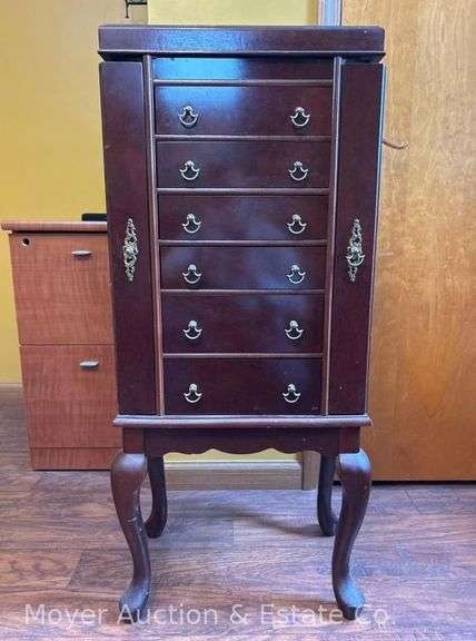 Jewelry Armoire, Contents Sell Separately, 17"w x 39.5"h image
