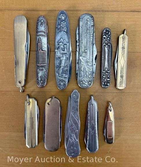(11) Pocket Knives, Some Gold Filled and Silver image