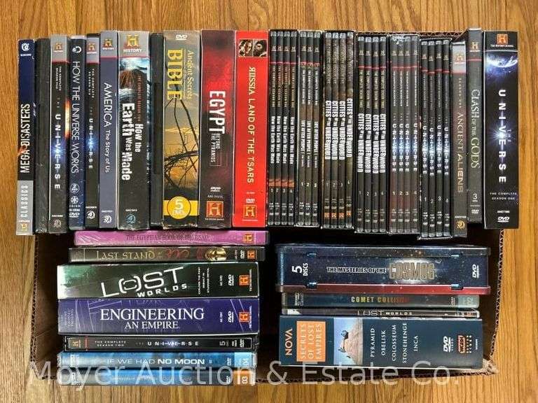 Group of 45 DVD's, History, Etc. image