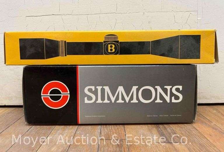 Simmons Model 1277 Universal Mount and Bushnell 2.5x32mm Sportview Riflescope image