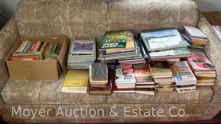 Group of Books, Novels, Coffee Table, Christmas, Etc. image