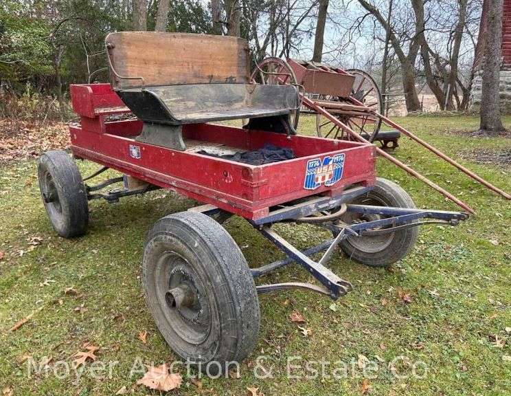 Horse Drawn Cart, Pneumatic Tires image
