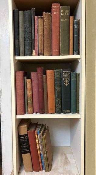 Group of Asst. Antique Books image