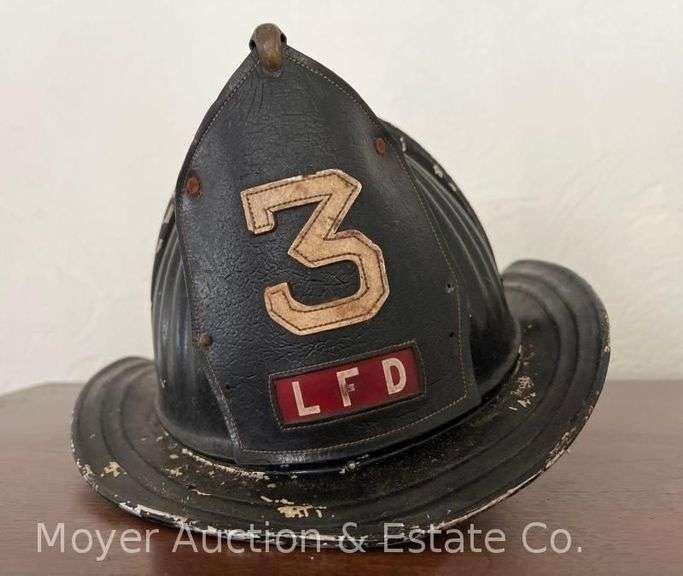 Aluminum Fireman Helmet "LFD", by Cairns & Brother Mfgrs. image