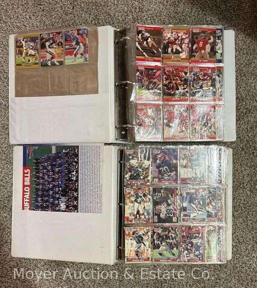 (2) Binders of Football Cards, Newer image
