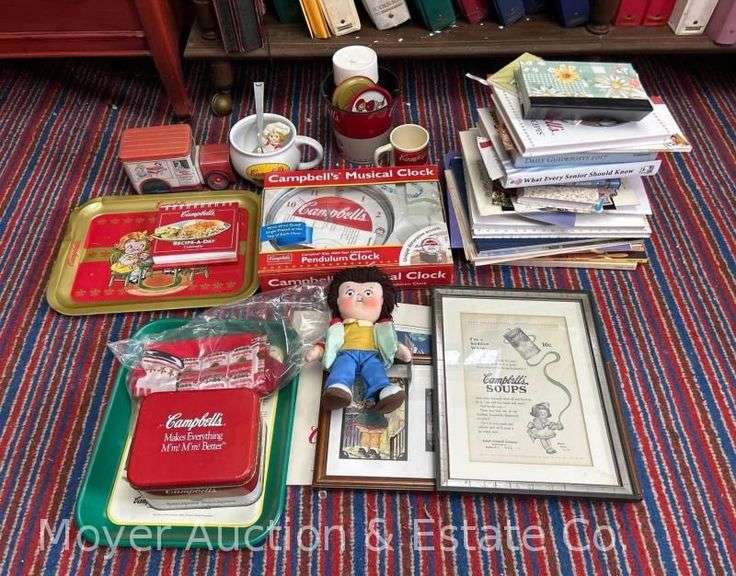 Group of Campbells Collectibles, Figures, Mugs, Etc. image
