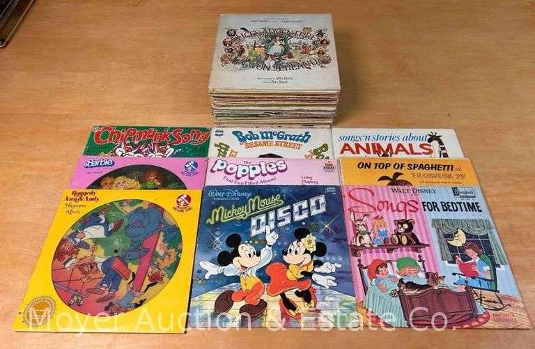 (40) Disney, Musical Soundtrack, and Children's Record Albums image