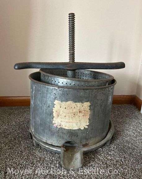 Juicy Fruit Cider Press, 3 Gallon image