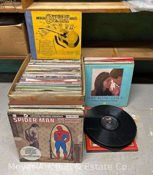 Group of Record Albums image