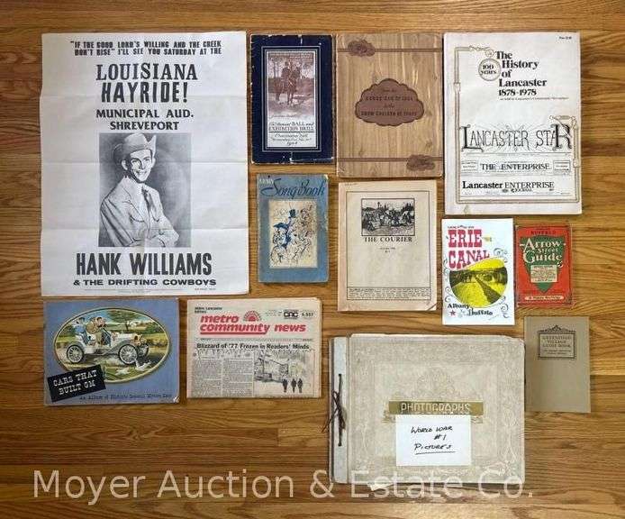Group of Vintage Booklets, World War 1 Photograph Prints, Etc. image